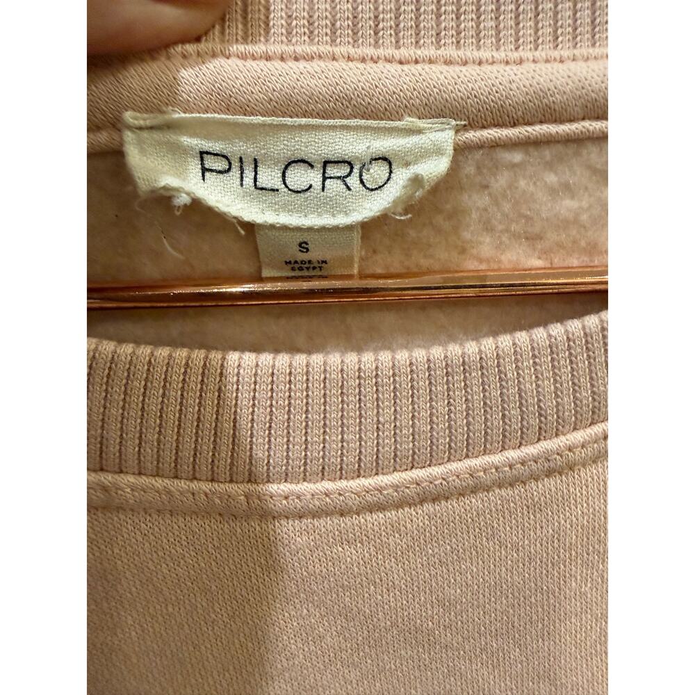 Pilcro Mixed Rib Sweatshirt, - Picture 5 of 8